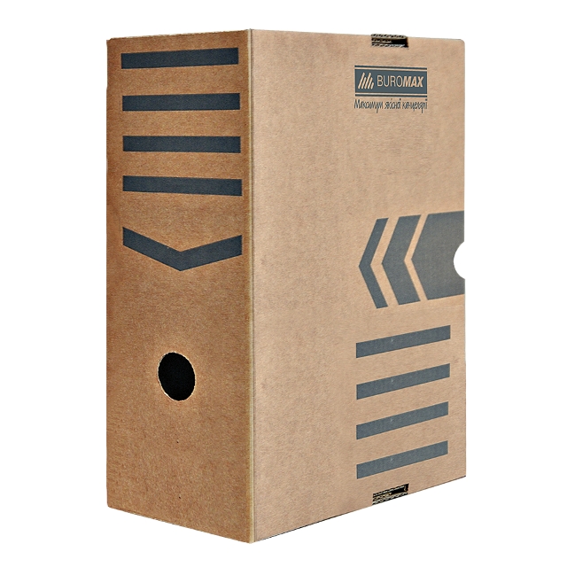 Бокс архівний BUROMAX JOBMAX (BM.3262-34) 250х150х352мм.,коричневий